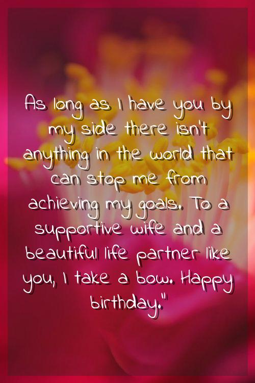 birthday wishes for husband from wife